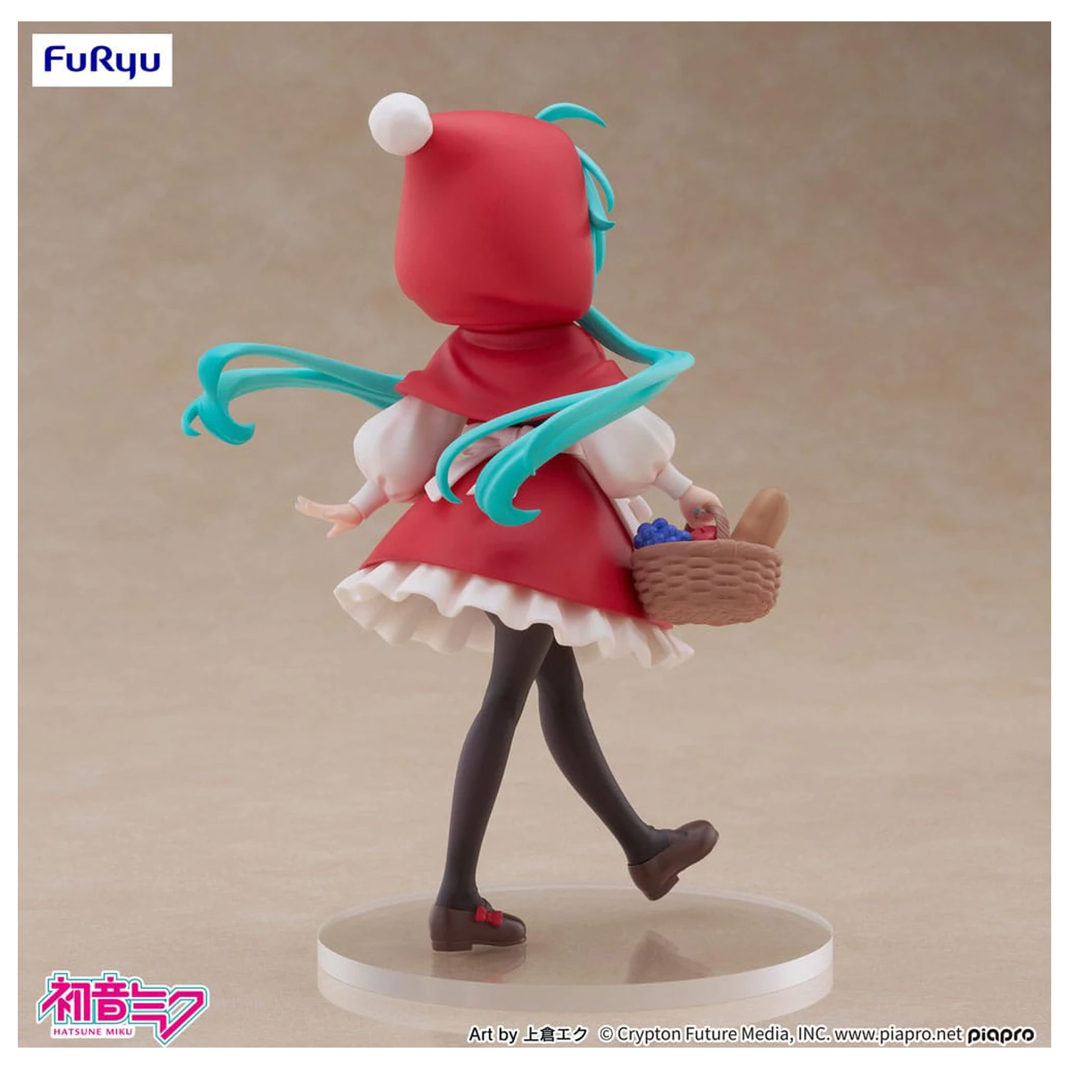 Hatsune Miku Desktop Fairy PVC Socha Hatsune Miku Little red riding hood Ver. 16 cm produktová fotografia