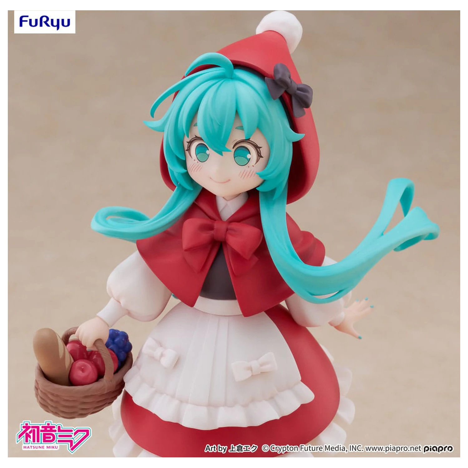 Hatsune Miku Desktop Fairy PVC Socha Hatsune Miku Little red riding hood Ver. 16 cm produktová fotografia