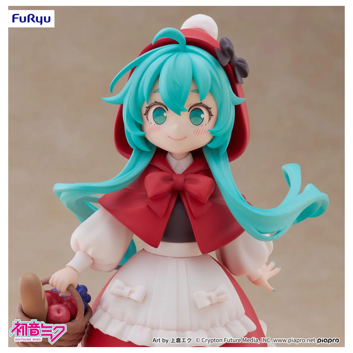 Hatsune Miku Desktop Fairy PVC Socha Hatsune Miku Little red riding hood Ver. 16 cm produktová fotografia