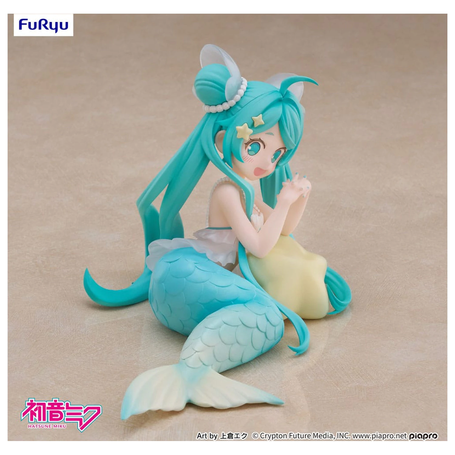 Hatsune Miku Desktop Fairy PVC socha Hatsune Miku Mermaid princess Ver. 9 cm produktová fotografia
