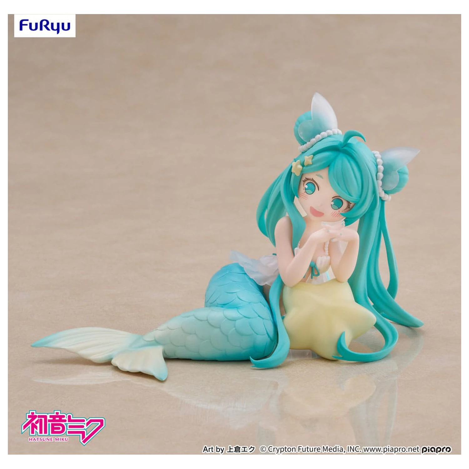 Hatsune Miku Desktop Fairy PVC socha Hatsune Miku Mermaid princess Ver. 9 cm produktová fotografia