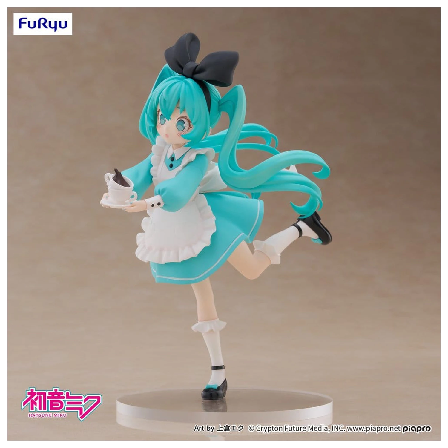 Hatsune Miku Desktop Fairy PVC socha Hatsune Miku Wonderland Ver. 16 cm produktová fotografia