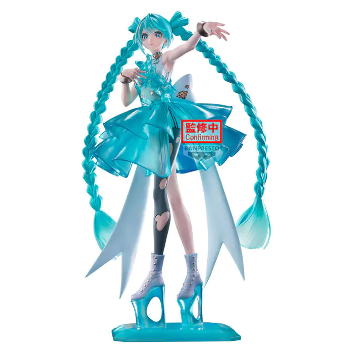 Hatsune Miku EmeraldGem Clearluxe figúrka 28 cm produktová fotografia