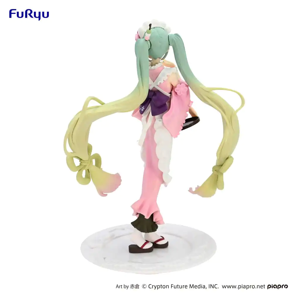 Hatsune Miku Exceed Creative PVC socha Matcha Green Tea Parfait Cherry Blossom Ver. 20 cm produktová fotografia
