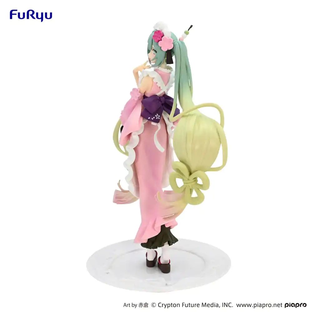 Hatsune Miku Exceed Creative PVC socha Matcha Green Tea Parfait Cherry Blossom Ver. 20 cm produktová fotografia