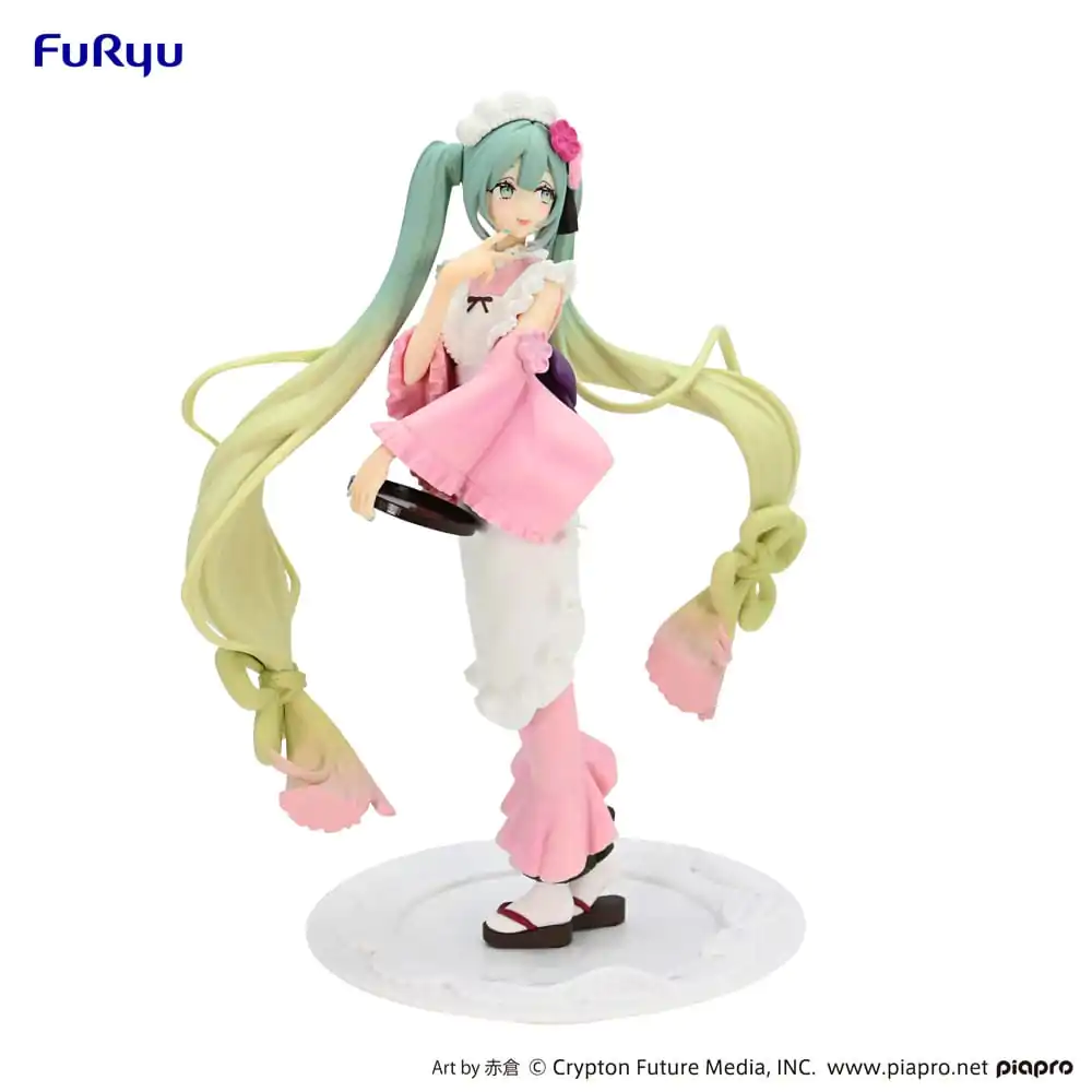 Hatsune Miku Exceed Creative PVC socha Matcha Green Tea Parfait Cherry Blossom Ver. 20 cm produktová fotografia