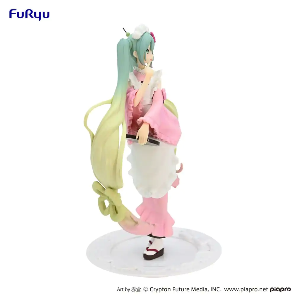 Hatsune Miku Exceed Creative PVC socha Matcha Green Tea Parfait Cherry Blossom Ver. 20 cm produktová fotografia