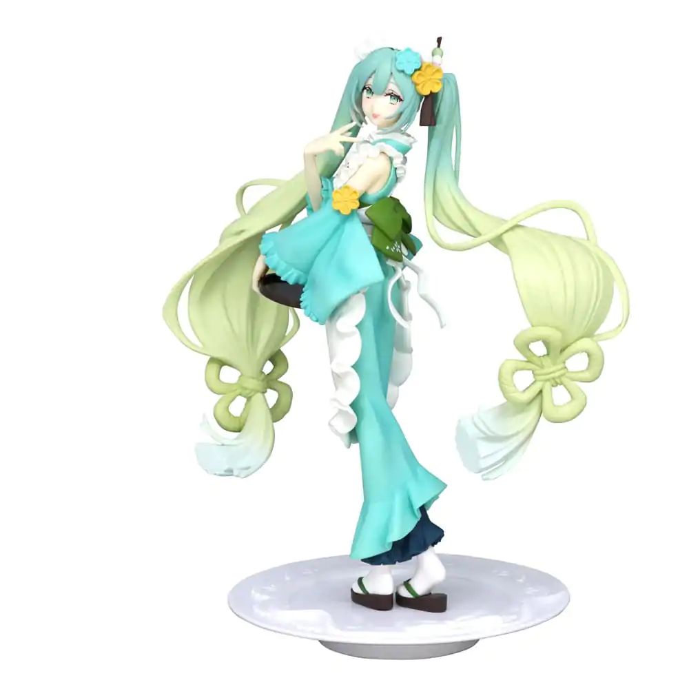 Hatsune Miku Exceed Creative PVC socha Matcha Green Tea Parfait Mint Ver. 21 cm produktová fotografia