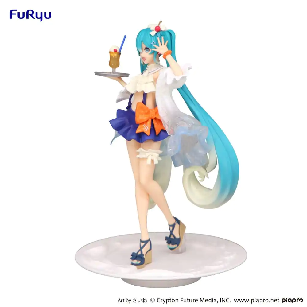 Hatsune Miku Exceed Creative PVC socha SweetSweets Series Tropical Juice 17 cm produktová fotografia