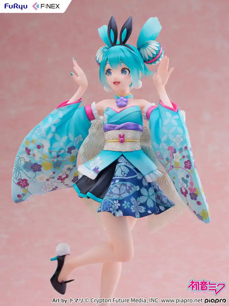 Hatsune Miku F:NEX PVC Socha 1/7 Hatsune Miku Wa-bunny 27 cm produktová fotografia