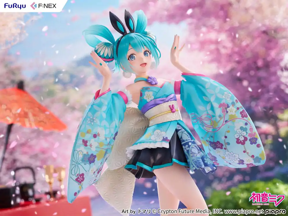 Hatsune Miku F:NEX PVC Socha 1/7 Hatsune Miku Wa-bunny 27 cm produktová fotografia