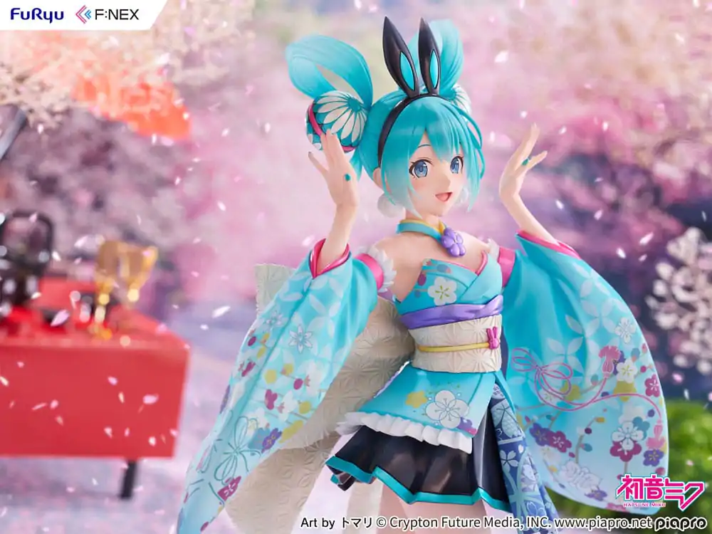 Hatsune Miku F:NEX PVC Socha 1/7 Hatsune Miku Wa-bunny 27 cm produktová fotografia