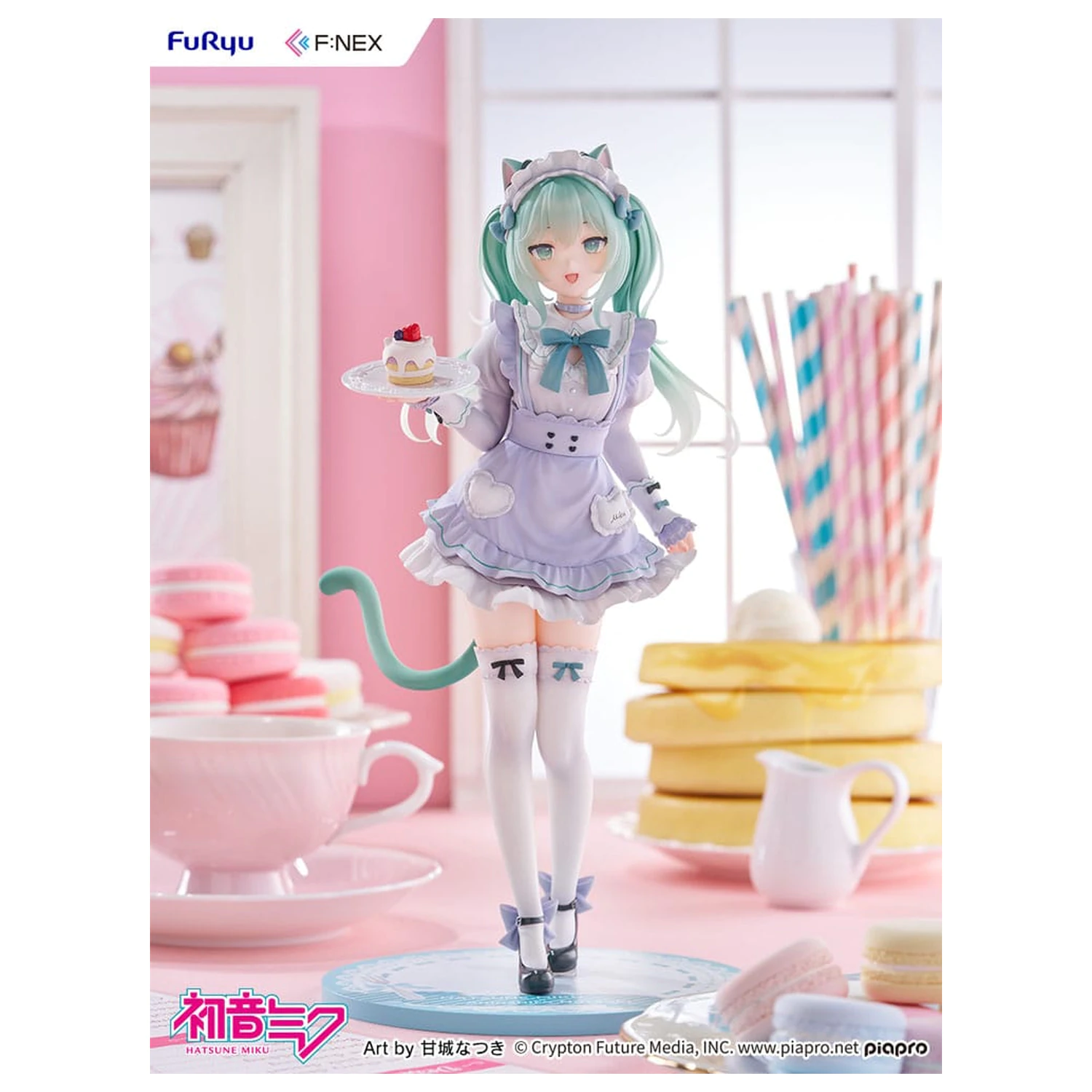 Hatsune Miku F:NEX PVC Soška 1/7 Hatsune Miku x Amashiro Natsuki 25 cm produktová fotografia