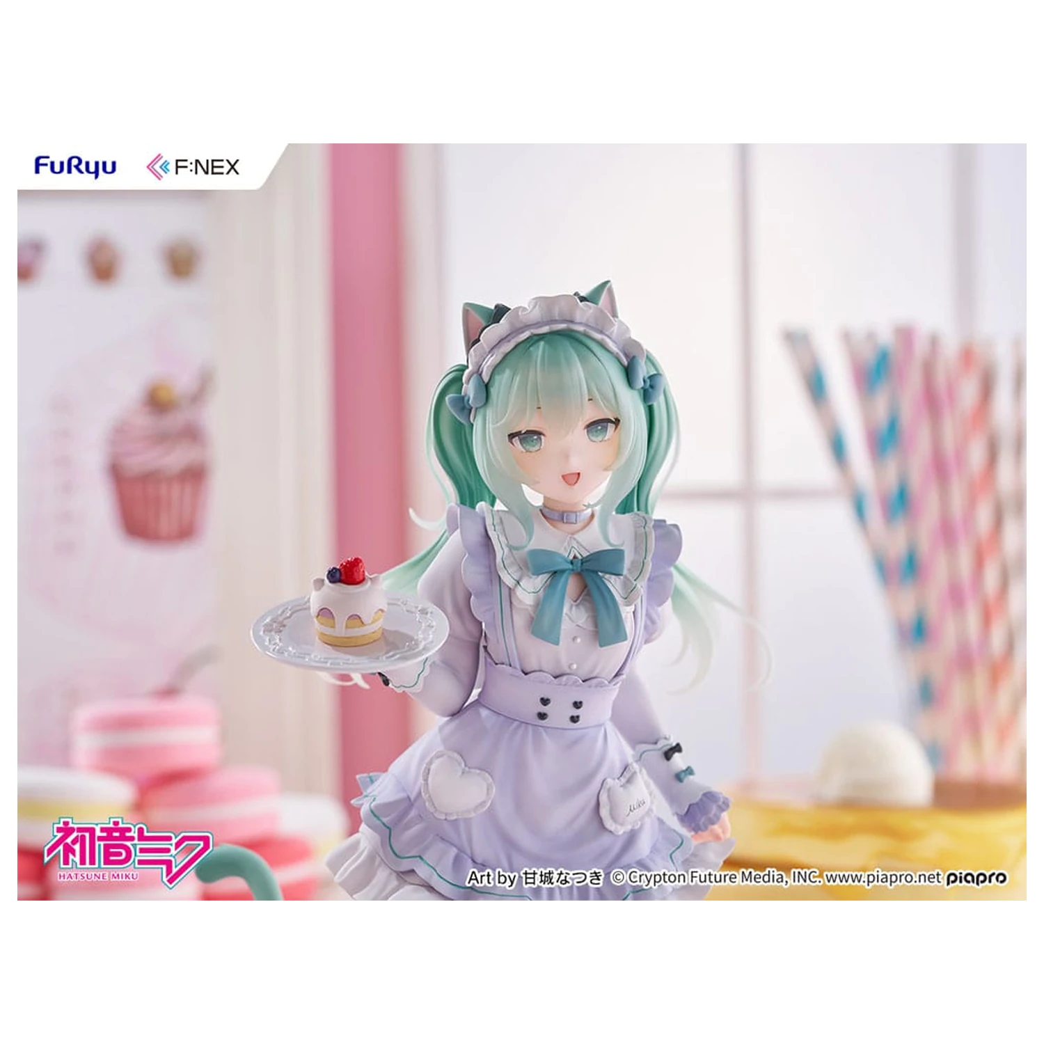Hatsune Miku F:NEX PVC Soška 1/7 Hatsune Miku x Amashiro Natsuki 25 cm produktová fotografia