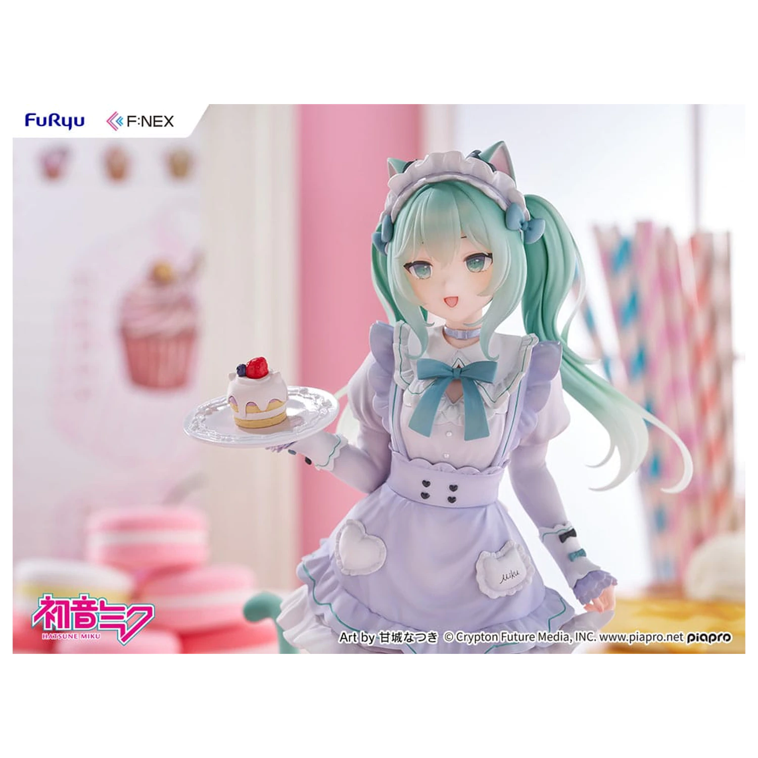 Hatsune Miku F:NEX PVC Soška 1/7 Hatsune Miku x Amashiro Natsuki 25 cm produktová fotografia