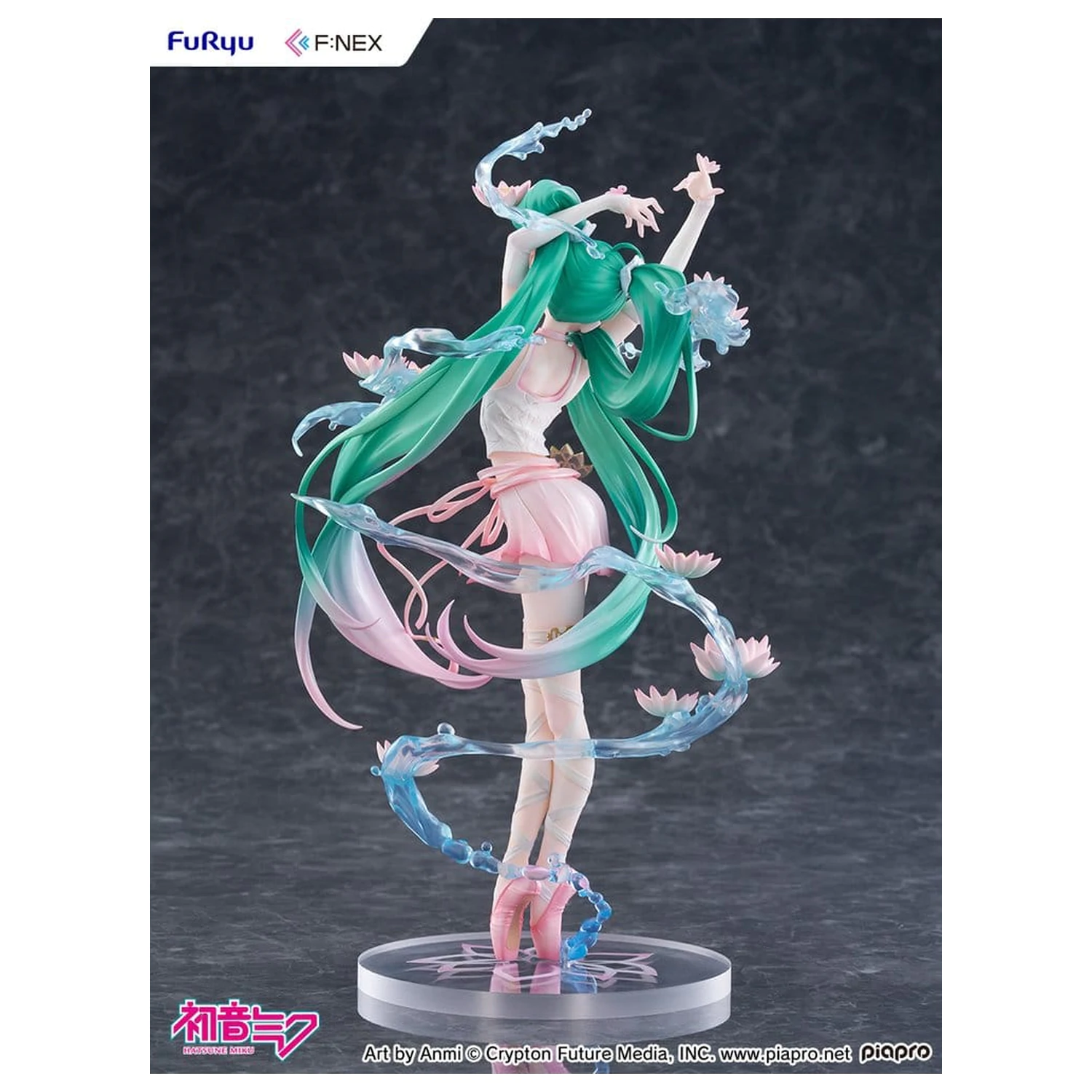 Hatsune Miku F:NEX PVC Socha 1/7 Water lily Ver. 27 cm produktová fotografia