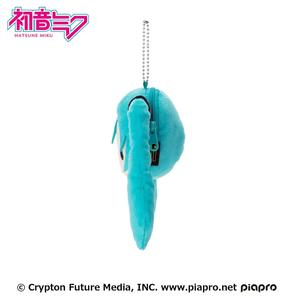 Hatsune Miku Plyšová kľúčenka Miku Face 13 cm produktová fotografia