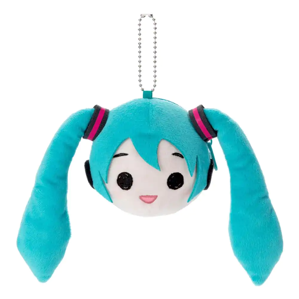 Hatsune Miku Plyšová kľúčenka Miku Face 13 cm produktová fotografia