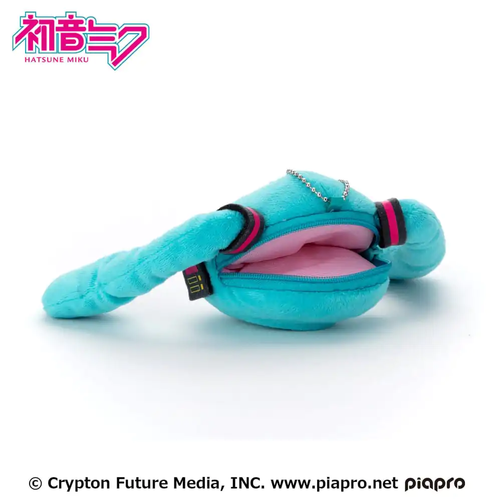 Hatsune Miku Plyšová kľúčenka Miku Face 13 cm produktová fotografia