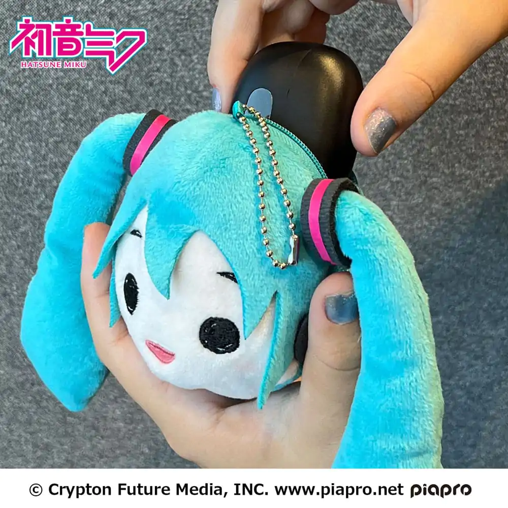 Hatsune Miku Plyšová kľúčenka Miku Face 13 cm produktová fotografia