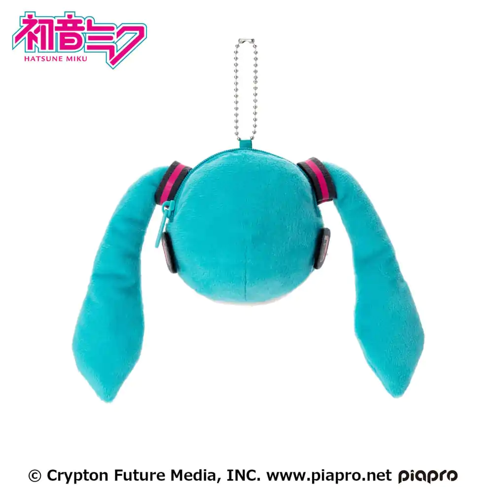 Hatsune Miku Plyšová kľúčenka Miku Face 13 cm produktová fotografia