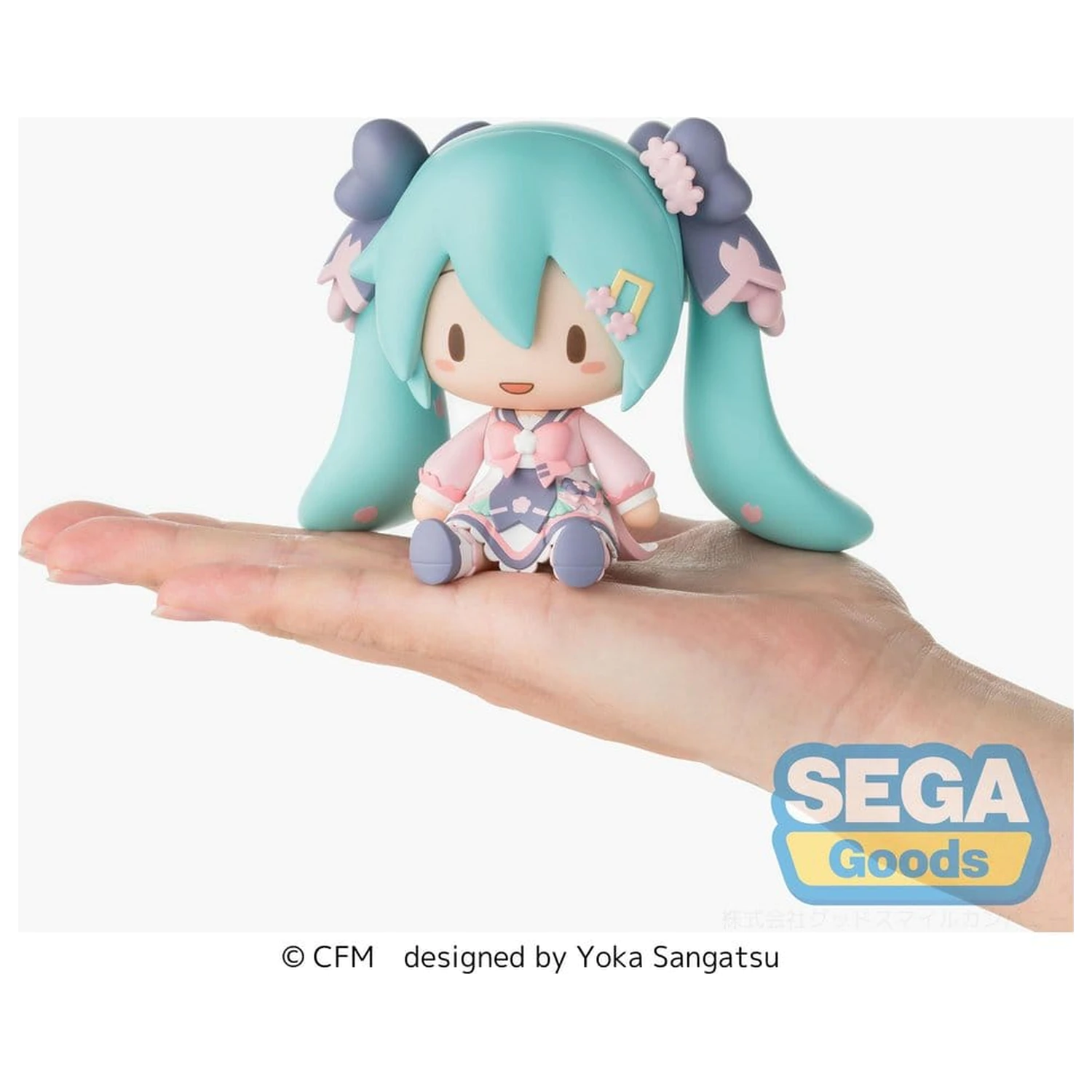 Hatsune Miku fuwa petit Chibi Figure „Nový Semester“ 8 cm produktová fotografia
