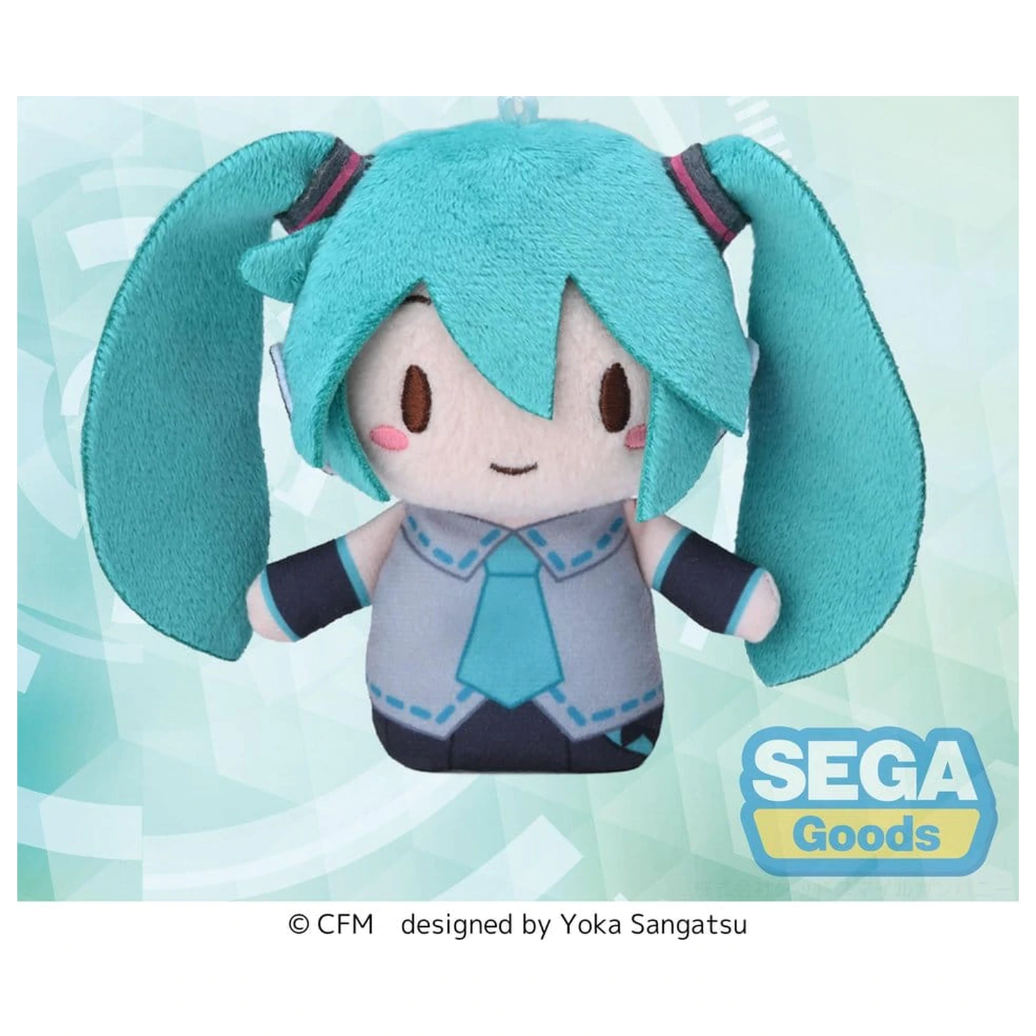 Hatsune Miku Fuwa Petit plyšová figúrka prstový maskot 10 cm produktová fotografia