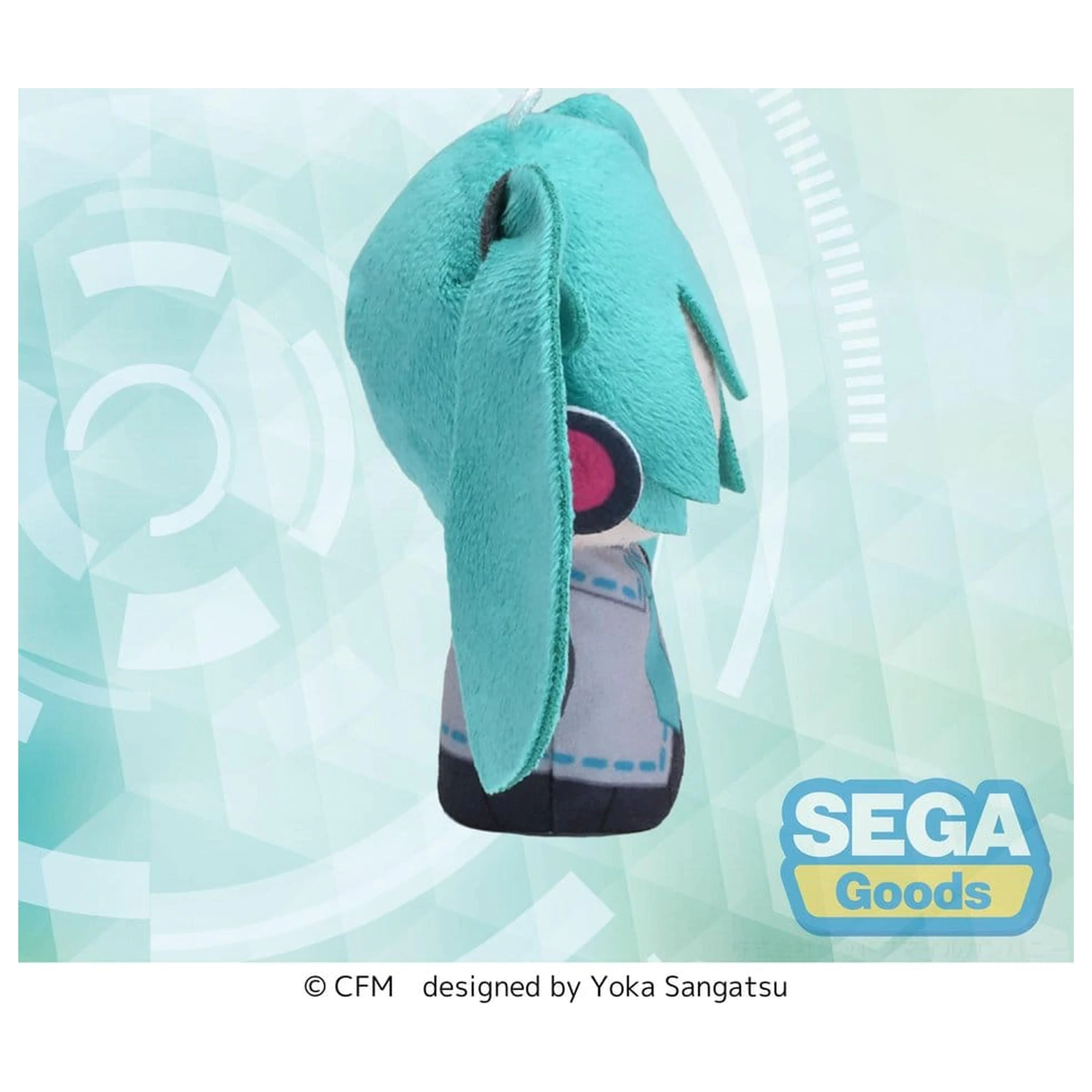 Hatsune Miku Fuwa Petit plyšová figúrka prstový maskot 10 cm produktová fotografia