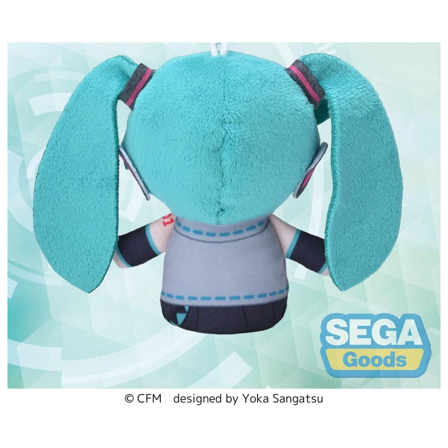 Hatsune Miku Fuwa Petit plyšová figúrka prstový maskot 10 cm produktová fotografia