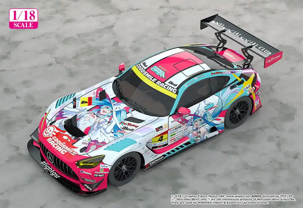 Hatsune Miku GT Project Vehicle 1/18 Hatsune Miku AMG 2024 Season Opening Ver. 26 cm produktová fotografia