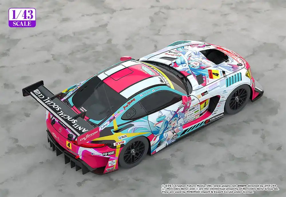 Hatsune Miku GT Project Vehicle 1/43 Hatsune Miku AMG 2024 Season Opening Ver. 11 cm produktová fotografia
