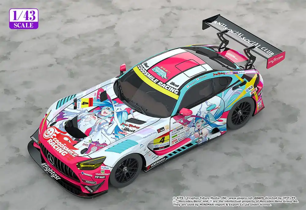 Hatsune Miku GT Project Vehicle 1/43 Hatsune Miku AMG 2024 Season Opening Ver. 11 cm produktová fotografia