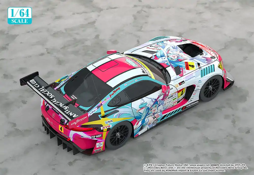 Hatsune Miku GT Project Vehicle 1/64 Hatsune Miku AMG 2024 Season Opening Ver. 7 cm produktová fotografia