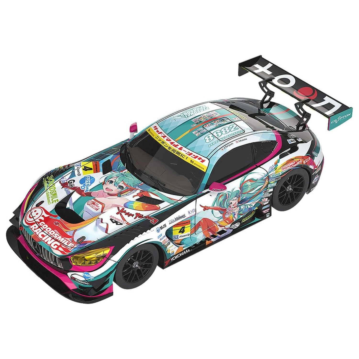 Hatsune Miku GT Project Vehicle 1/18 Good Smile Hatsune Miku AMG 2016 SUPER GT Ver. 26 cm produktová fotografia