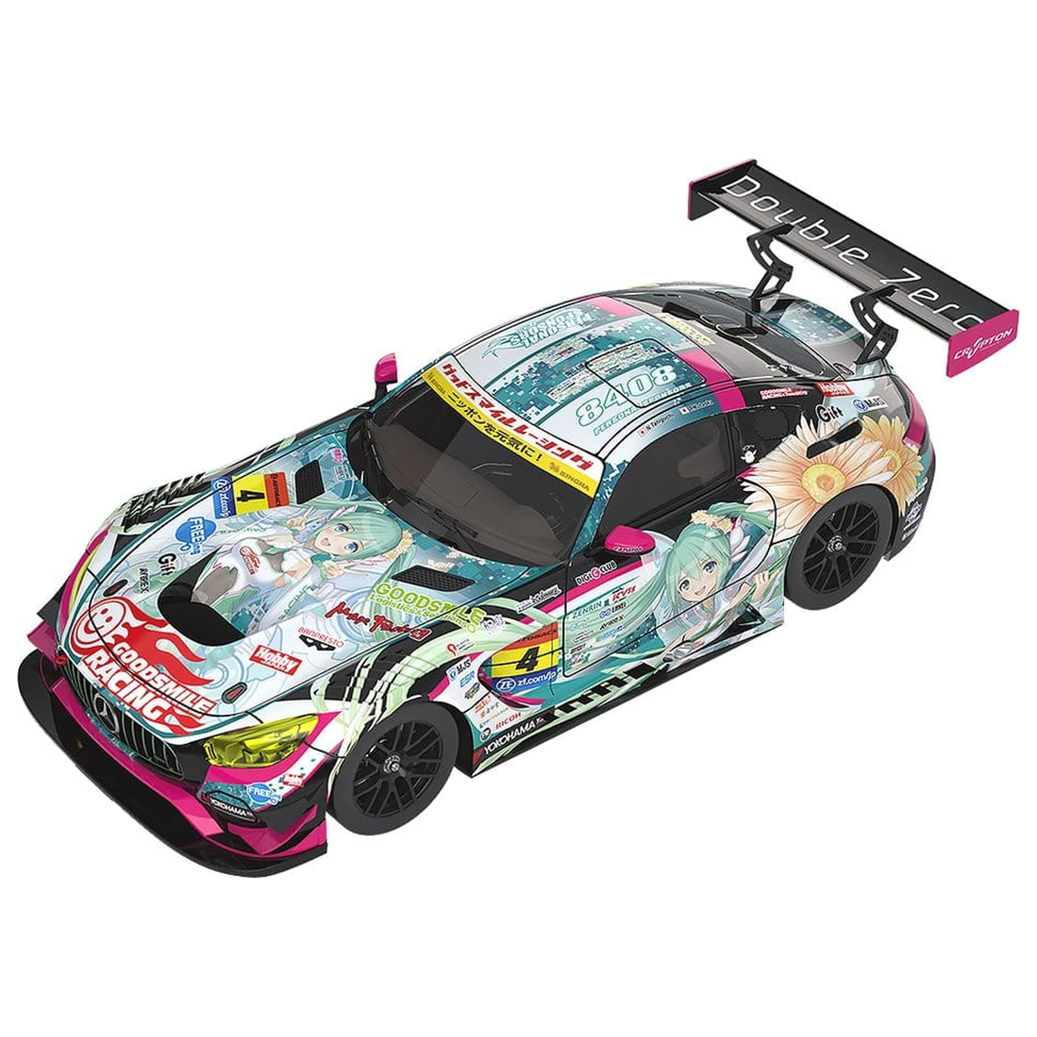 Hatsune Miku GT Project Vozidlo 1/18 Good Smile Hatsune Miku AMG 2017 SUPER GT Ver. 26 cm produktová fotografia