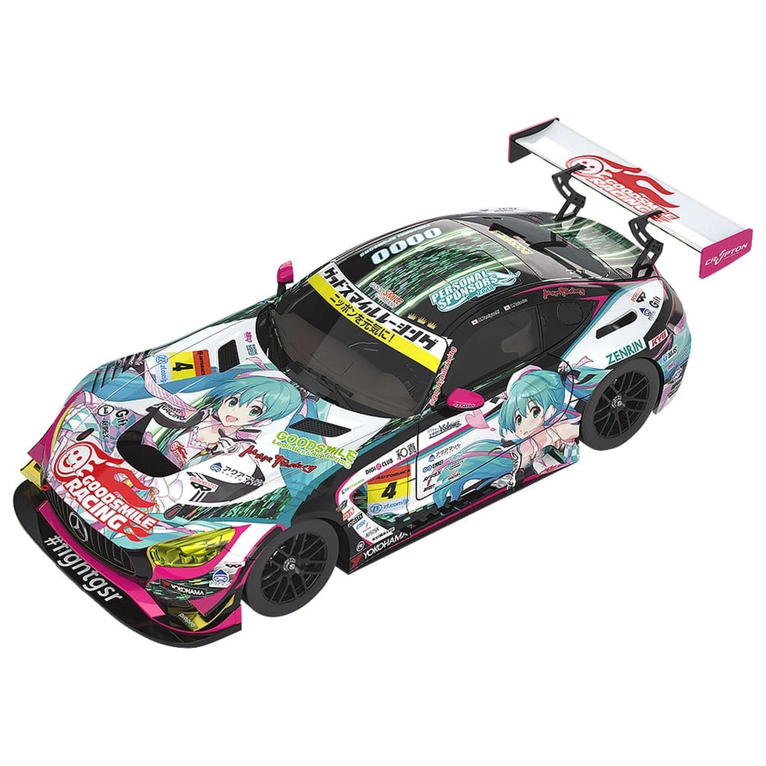 Hatsune Miku GT Project Vozidlo 1/18 Good Smile Hatsune Miku AMG 2019 Ver. 26 cm produktová fotografia