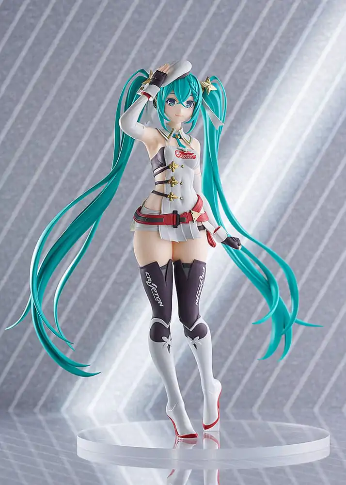 Hatsune Miku GT Project Pop Up Parade PVC Soška Racing Miku 2023 Ver. 17 cm produktová fotografia