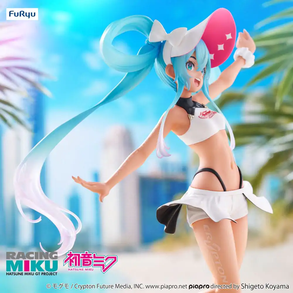 Hatsune Miku GT Project Trio-Try-iT PVC Socha Racing Miku 2024 Summer Holiday Ver. 23 cm produktová fotografia