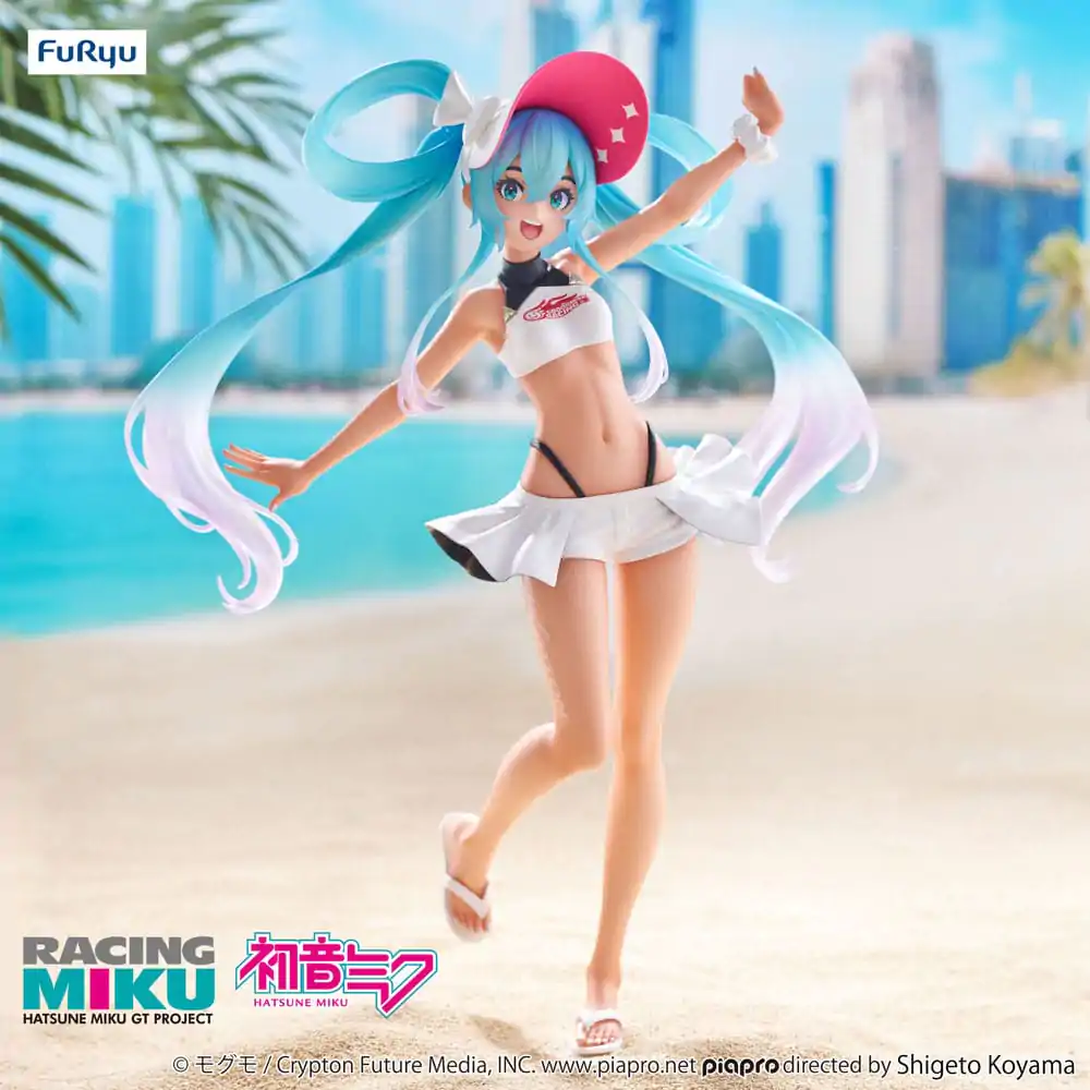 Hatsune Miku GT Project Trio-Try-iT PVC Socha Racing Miku 2024 Summer Holiday Ver. 23 cm produktová fotografia