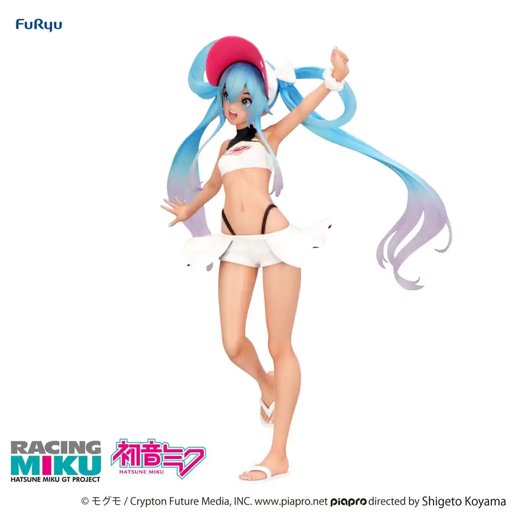 Hatsune Miku GT Project Trio-Try-iT PVC Socha Racing Miku 2024 Summer Holiday Ver. 23 cm produktová fotografia