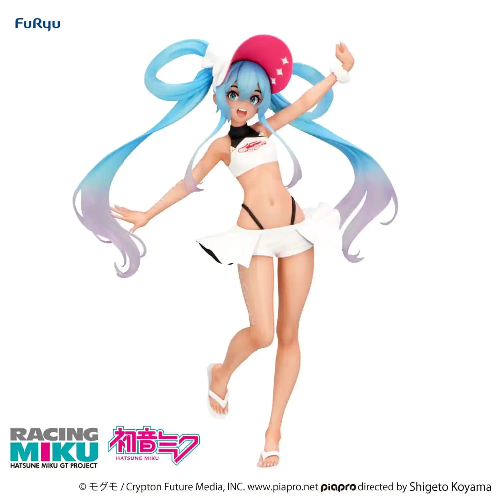 Hatsune Miku GT Project Trio-Try-iT PVC Socha Racing Miku 2024 Summer Holiday Ver. 23 cm produktová fotografia