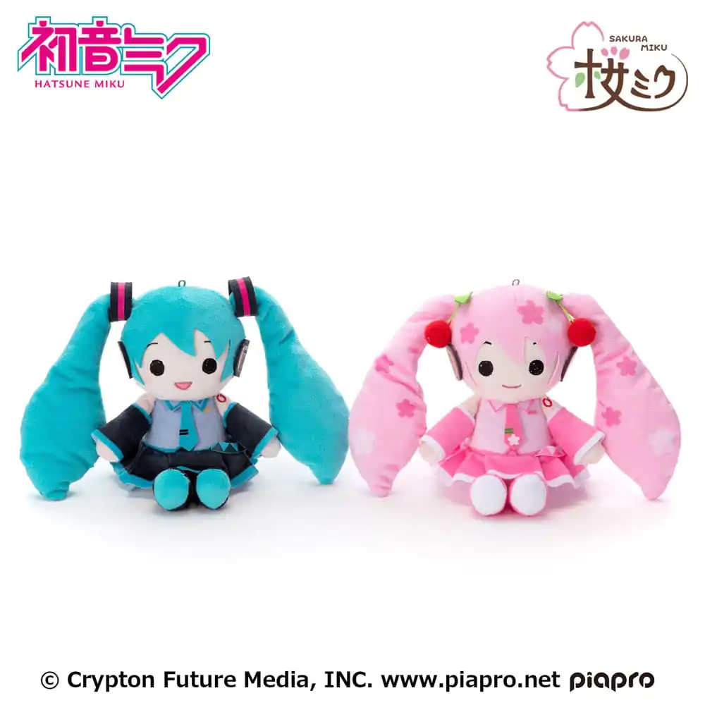 Hatsune Miku Hangingood plyšová figúrka Miku 20 cm produktová fotografia