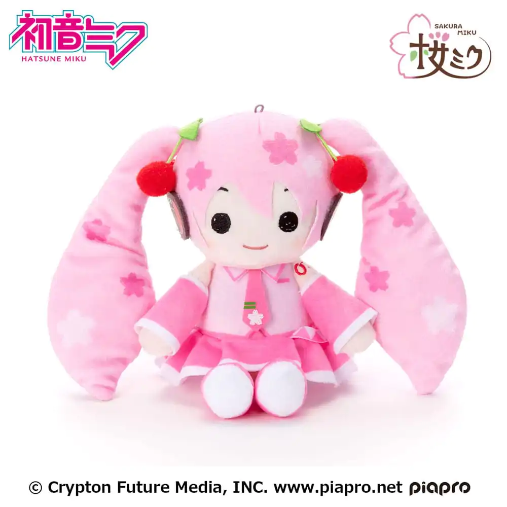 Hatsune Miku Hangingood plyšová figúrka Sakura Miku 20 cm produktová fotografia