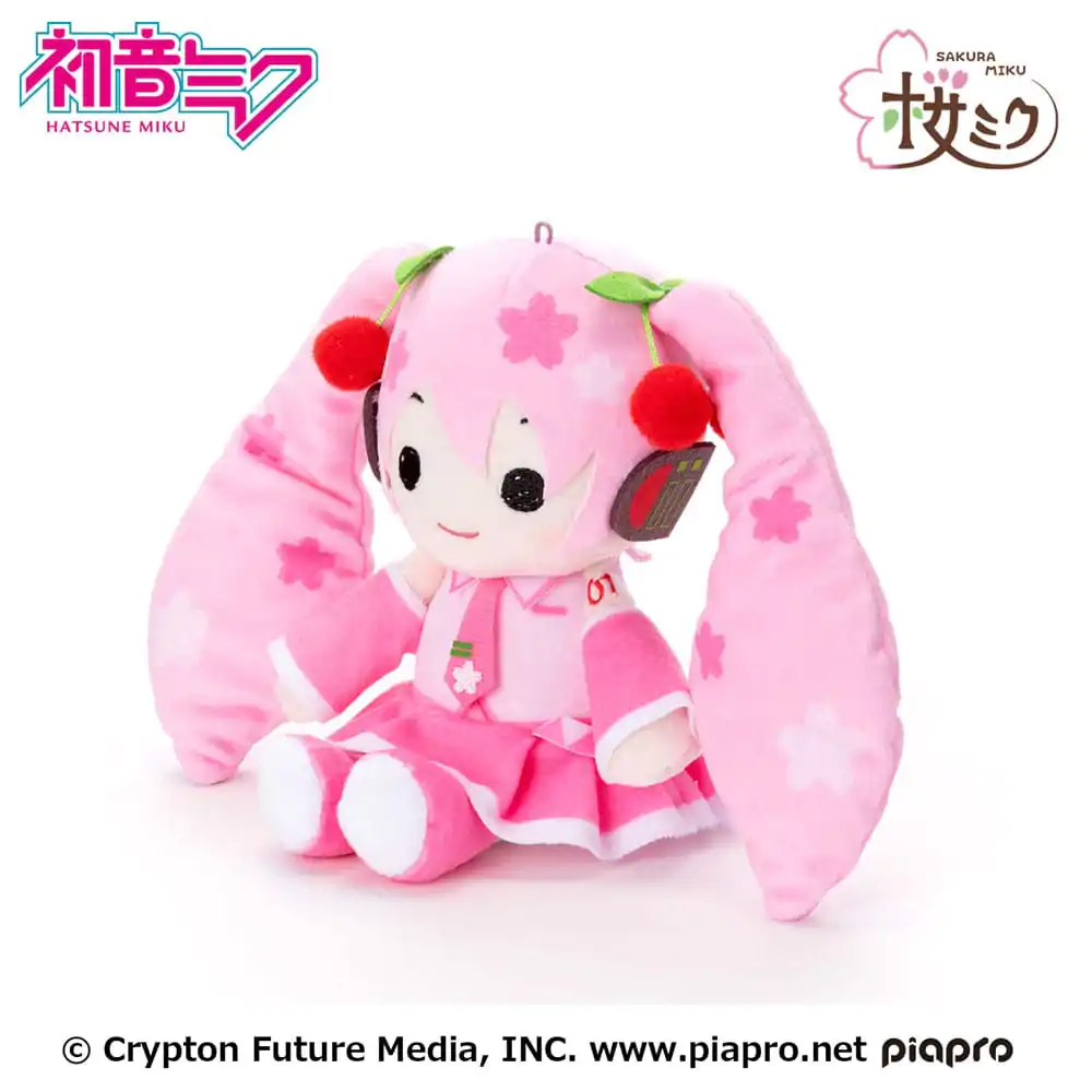 Hatsune Miku Hangingood plyšová figúrka Sakura Miku 20 cm produktová fotografia