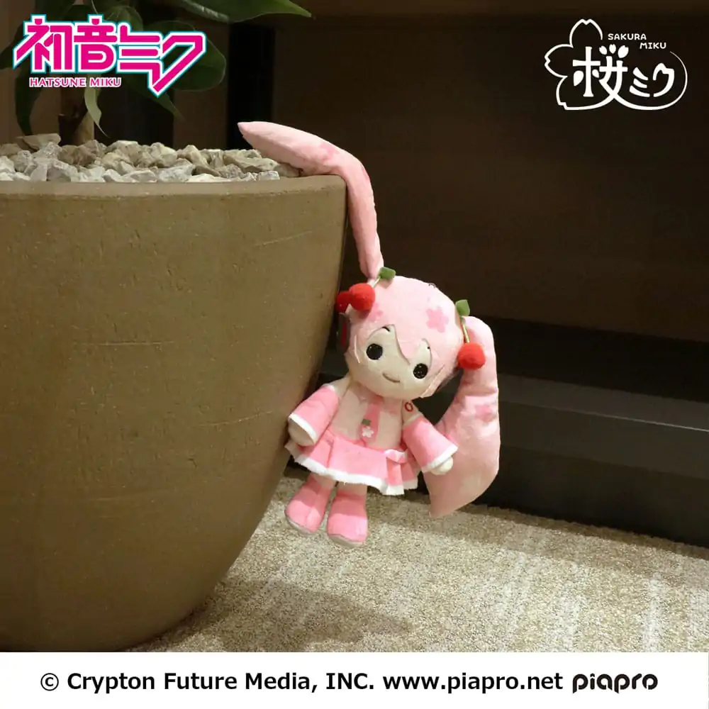 Hatsune Miku Hangingood plyšová figúrka Sakura Miku 20 cm produktová fotografia