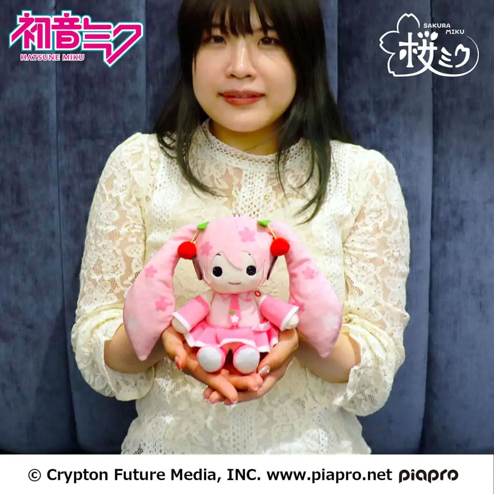 Hatsune Miku Hangingood plyšová figúrka Sakura Miku 20 cm produktová fotografia