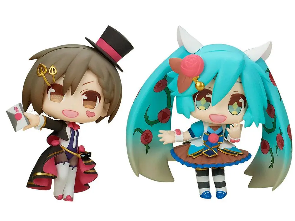 Hatsune Miku PVC sochy Hatsune Miku & Meiko 10 cm produktová fotografia