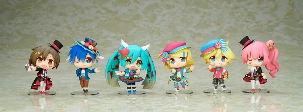 Hatsune Miku PVC sochy Hatsune Miku & Meiko 10 cm produktová fotografia