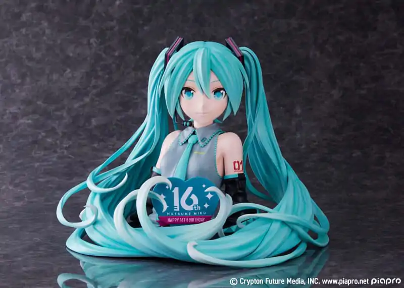 Hatsune Miku Busta Hatsune Miku 16th Anniversary 25 cm produktová fotografia
