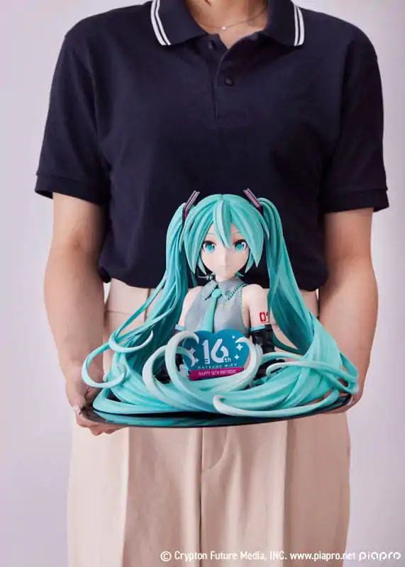 Hatsune Miku Busta Hatsune Miku 16th Anniversary 25 cm produktová fotografia